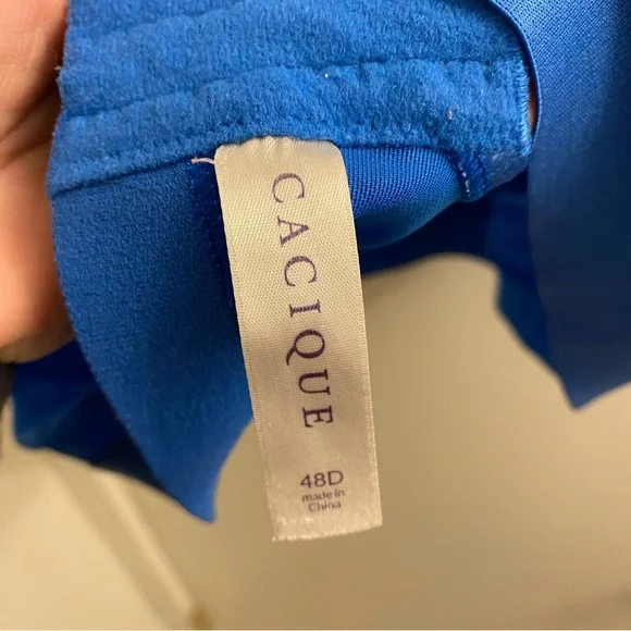 Cacique Wire Free Bra Size 48D - Picture 5 of 6